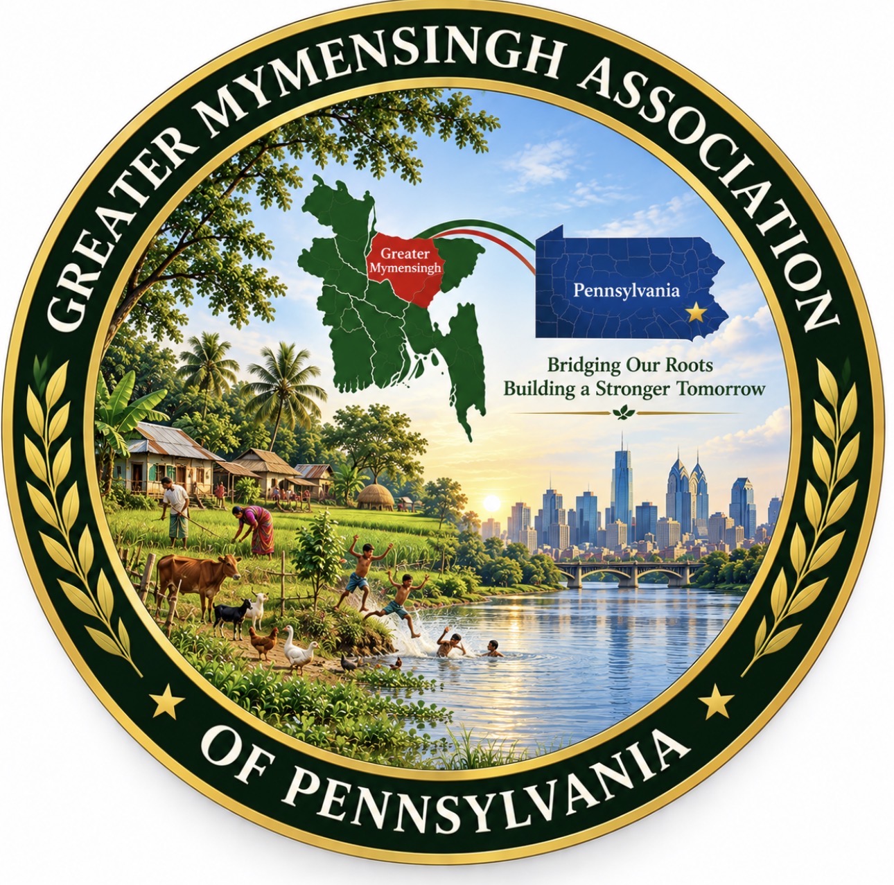 Greater Mymensingh Association logo
